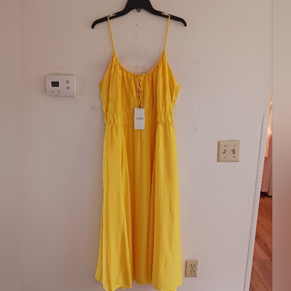 Joie Silk-Blend Elena Midi Dress